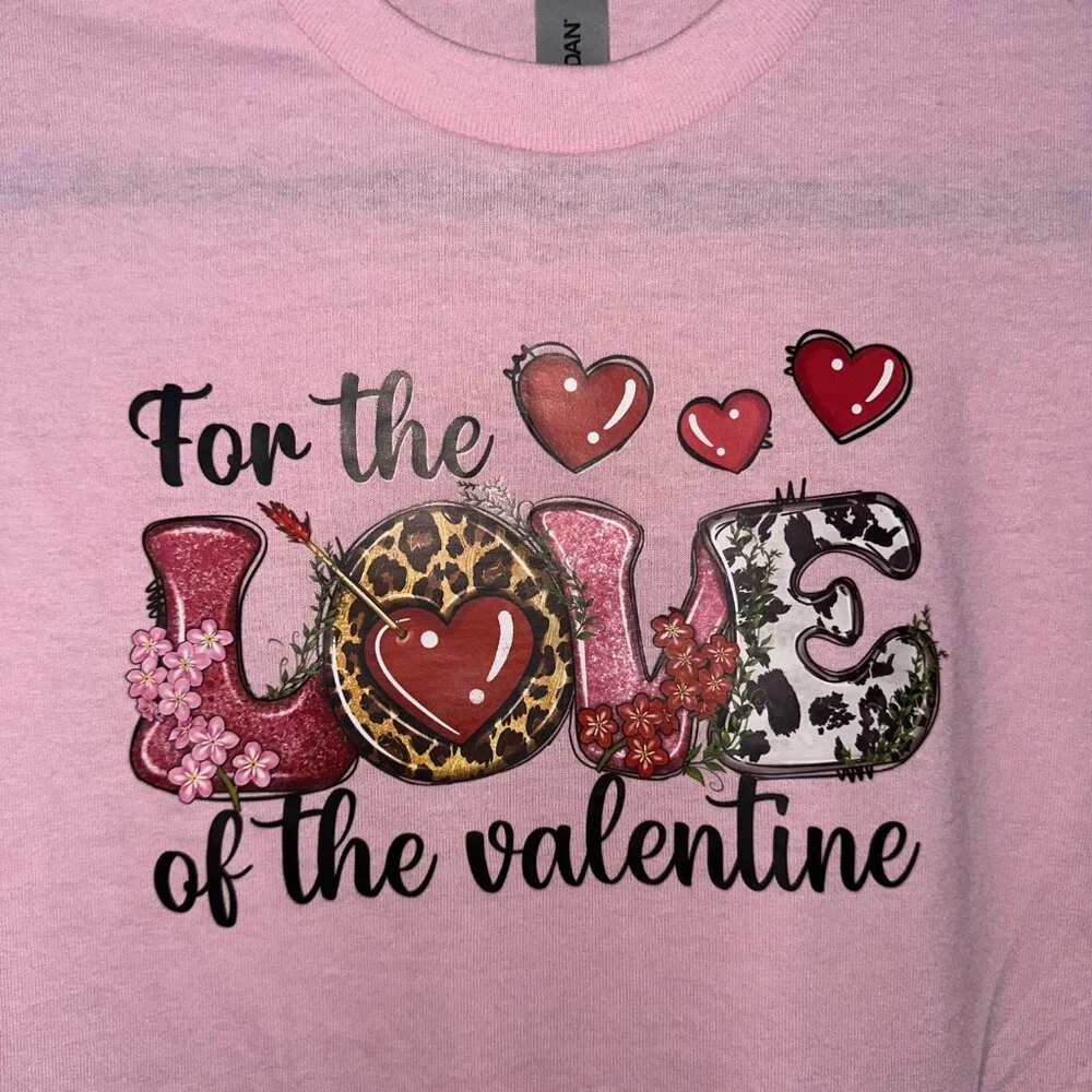 NEW Handcrafted For The Love of The Valentine Shirt Size Medium